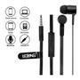Imagem de Fone de Ouvido X-BASS com Fio Sem Ruidos com Microfone Lelong LE-0201 Preto