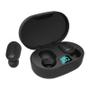 Imagem de Fone de Ouvodo E6s 5.0 Toque Mini Sem Fio Bluetooth Headset TWS Esportes Earbuds Cor Preto