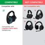 Imagem de Fone Gamer Almofada Reposição Logitech Compatível G633 G933 G935