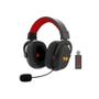 Imagem de Fone Gamer Sem Fio Redragon H510-WL Zeus X - Preto