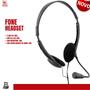 Imagem de Fone Haedset Com Fio Para Escritório Call Center Vídeo Chamada Aulas On Line
