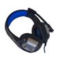 Imagem de Fone headfone headset gamer usb/p3 surround 7.1 led c/mic pc celular gh-x1800 azul