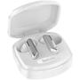 Imagem de Fone Headset Bluetooth Geonav - Branco Prata