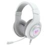 Imagem de Fone headset gamer hylas h371w-rgb usb 7.1 redragon branco