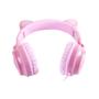 Imagem de Fone Headset Kitty Ear- Orelha De Gato Com Microfone Cabo 1.2m Plug P2 Estéreo P3 - KE120R