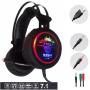Imagem de Fone Headset Microfone Sistema Som virtual Surround 7.1 Jogos Gamer Com Adaptador KP401
