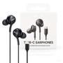 Imagem de Fone Intra-auricular Tipo-C  Samsung AKG Compatível Com Modelos de celulares  com Entrada Tipo C