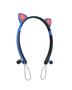 Imagem de Fone Orelha de Gato Headphone Bluetooth Sem fio Led Tiara