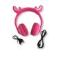 Imagem de Fone ouvido bluethooth s/fio rena c/led hf-c241bt rosa