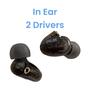 Imagem de Fone Ouvido In-ear Dylan De225 Black Monitor De Palco