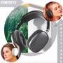 Imagem de Fone Ouvido P9 Sem Fio Bluetooth Headphone Over-Ear - Prata