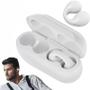 Imagem de Fone Sem Fio Earcuffs Bluetooth 5.3 Esporte Gancho Portatil Cor Branco