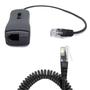 Imagem de Fone Telefone Headset Fixo Fio Atendimento RJ9 Port Microfone - TOMATE