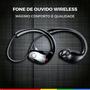 Imagem de Fone Via Bluetooth Corrida Esportes Compativel com todos celulares - HREBOS