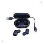 Imagem de Fone Wireless Bluetooth Preto Visor Carga Moto G10 G20 G30