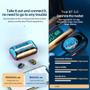 Imagem de Fones de Ouvido A-one F9-5 - Pretos com Assistente de Voz
