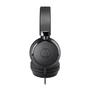Imagem de Fones de Ouvido Audio-Technica ATH-S120C-BK com Fio USB-C - Pretos