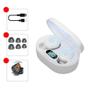 Imagem de Fones de Ouvido Bluetooth 5.0 E7S - Sem Fio, com Display LED e Microfone
