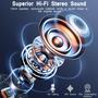 Imagem de Fones de Ouvido Bluetooth 5.3 Sem Fio com 4 Microfones ENC - 48H de Reprodução