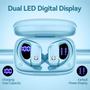 Imagem de Fones de Ouvido Bluetooth bmani T16 Sem Fio com Display LED