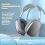 Imagem de Fones de Ouvido Bluetooth P9 Sem Fio - Touch Control, Carregamento sem Fio e Display