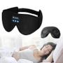 Imagem de Fones de Ouvido Bluetooth para Dormir - Macios, Elásticos e com Máscara 3D