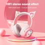 Imagem de Fones de Ouvido Bluetooth PHNIXGAM Gato Fofo - Sem Fio e com Fio