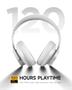 Imagem de Fones de Ouvido Bluetooth Picun B8 - 120 Horas de Bateria - Sem Fio - Branco