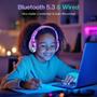 Imagem de Fones de Ouvido Bluetooth QearFun para Crianças - com Microfone e Conector USB-C 5.3 BT
