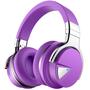 Imagem de Fones de Ouvido Bluetooth Silensys E7 com ANC - 30h de Reprodução - Roxo