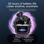 Imagem de Fones de Ouvido Bluetooth Wireless com ANC, Design Esportivo, Som HiFi e Tela LED Touch  Modelo V8