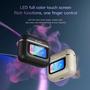 Imagem de Fones de Ouvido Bluetooth Wireless com ANC, Design Esportivo, Som HiFi e Tela LED Touch  Modelo V8