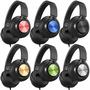 Imagem de Fones de Ouvido com Fio AILIHEN A8 com Microfone - Pacote com 6 Unidades para Crianças