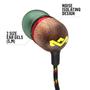 Imagem de Fones de ouvido com fio House of Marley Smile Jamaica com microfone Rasta