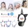 Imagem de Fones de ouvido Cute Unicorn Bluetooth sem fio com microfone para meninas