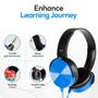 Imagem de Fones de Ouvido Eduvy Core para Sala de Aula (Pacote com 12) - Com Fio