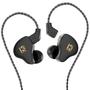 Imagem de Fones de Ouvido KBEAR KS1 - Monitor Intra-auricular com Super Bass