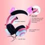 Imagem de Fones de ouvido LED Glowing Cat Ears para crianças (rosa)