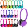 Imagem de Fones de Ouvido para Crianças ZNXZXP (Pacote com 30) - com Microfone para Sala de Aula