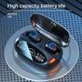 Imagem de Fones de Ouvido Sem Fio Bluetooth 5.3 PMOPDSNNE - IPX7 com Display LED
