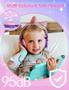 Imagem de Fones de ouvido sem fio charlxee Unicorns Kids com luzes LED Pur