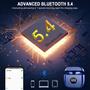 Imagem de Fones de Ouvido Sem Fio Jxrev Bluetooth 5.4 com Cancelamento de Ruído - 40H de Bateria
