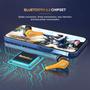 Imagem de Fones de Ouvido Sem Fio QTREE para Jogos - Bluetooth 5.2 com Bateria de 37mAh