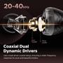 Imagem de Fones de ouvido sem fio SoundPEATS Engine4 Coaxial Dual Driver