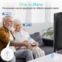 Imagem de Fones de Ouvido Sem Fio YFYYF para TV com Transmissor Bluetooth