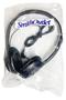 Imagem de Fones de ouvido SmithOutlet SG-313-50 com fio Jack de 3,5 mm preto x50