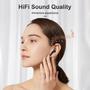Imagem de Fones de Ouvido True Wireless FEANS A3 Bluetooth 5.3 com Microfone - Pretos