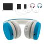 Imagem de Fones de Ouvido YUSONIC Kids com Cabo e Função de Compartilhamento - Azul