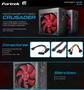 Imagem de Fonte 500w Fortrek Crusader Bivolt Atx Pc Gamer Cooler 12cm