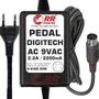 Fonte AC 9V 2.2A 4 Vias Para Pedal Pedaleira Digitech - RR FONTES Imagem de Fonte AC 9V 2.2A 4 Vias Para Pedal Pedaleira Digitech